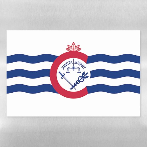 Dry Erase Magnetic Sheet flag of Cincinnati