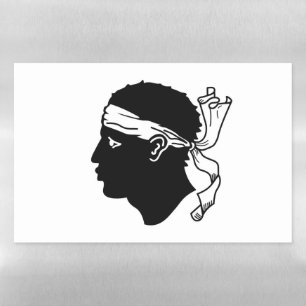 Dry Erase Magnetic Sheet flag of Corsica
