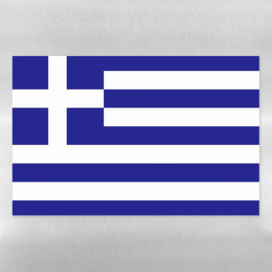 Dry Erase Magnetic Sheet flag of Greece
