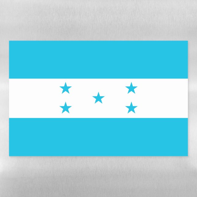 Dry Erase Magnetic Sheet flag of Honduras (Horizontal)