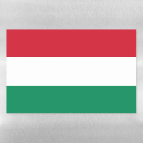 Dry Erase Magnetic Sheet flag of Hungary