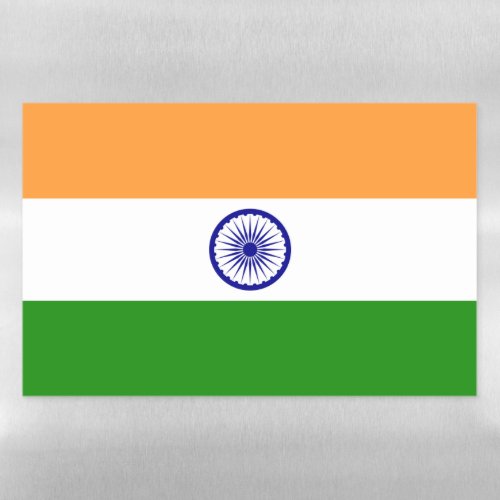 Dry Erase Magnetic Sheet flag of India