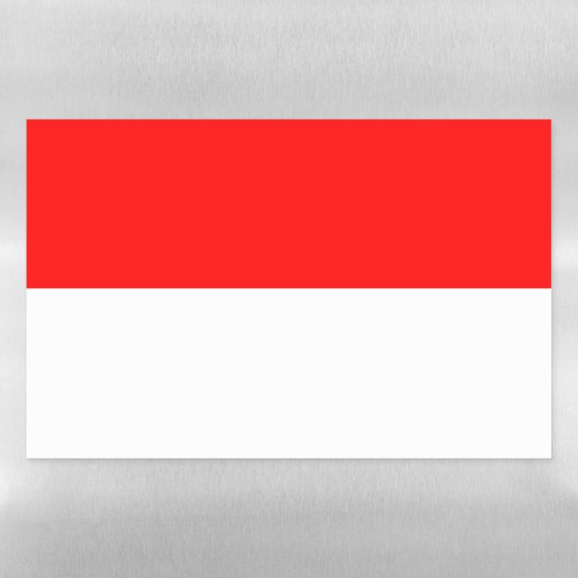 Dry Erase Magnetic Sheet flag of Indonesia (Horizontal)