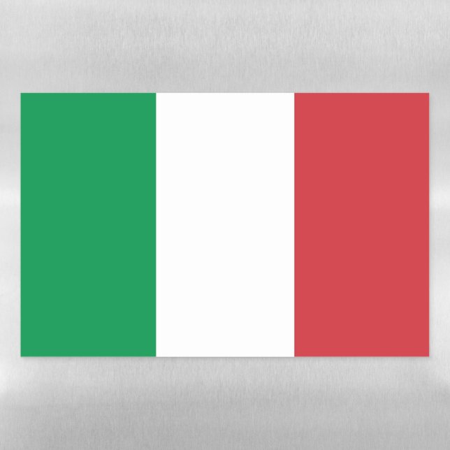 Dry Erase Magnetic Sheet flag of Italy (Horizontal)