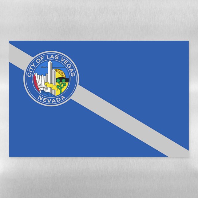 Dry Erase Magnetic Sheet flag of Las Vegas (Horizontal)
