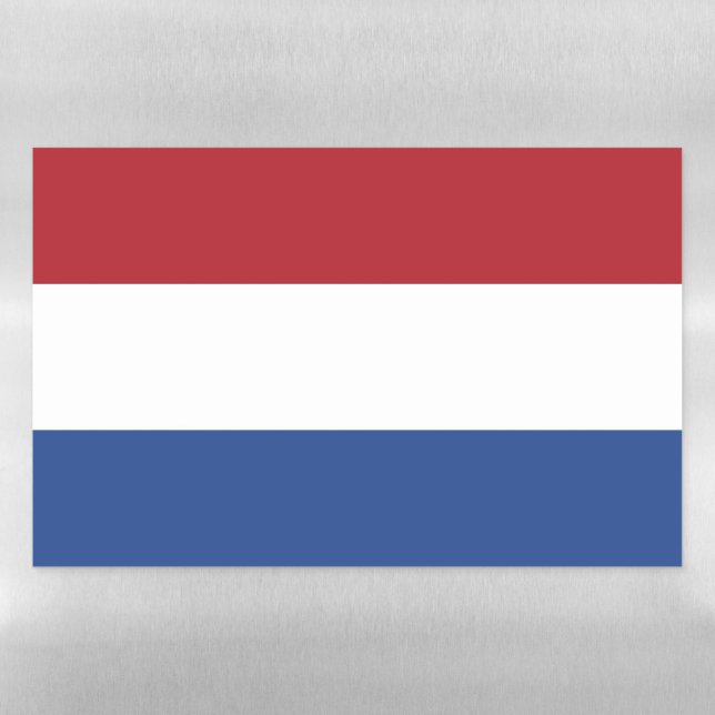 Dry Erase Magnetic Sheet flag of Netherlands (Horizontal)