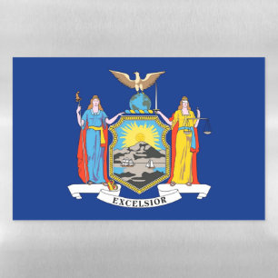 Dry Erase Magnetic Sheet flag of New York