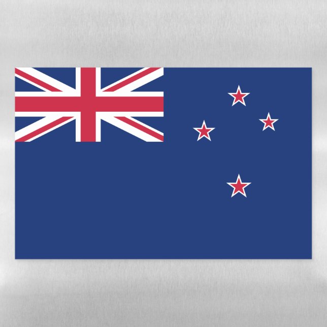 Dry Erase Magnetic Sheet flag of New Zealand (Horizontal)