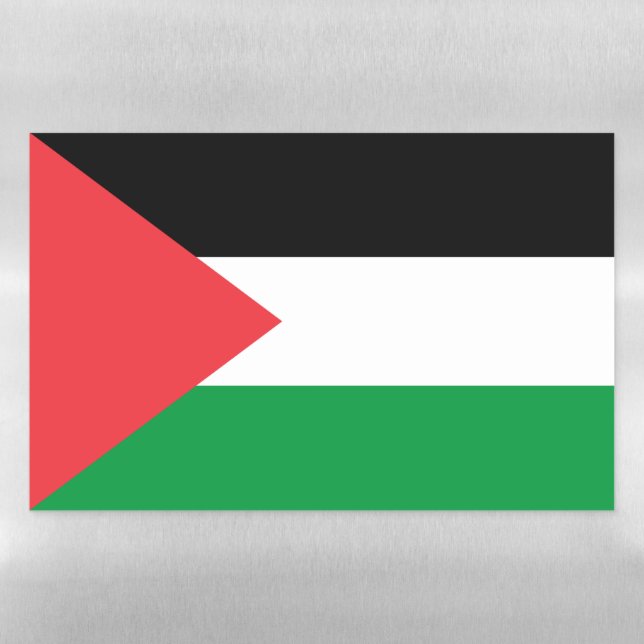 Dry Erase Magnetic Sheet flag of Palestine (Horizontal)