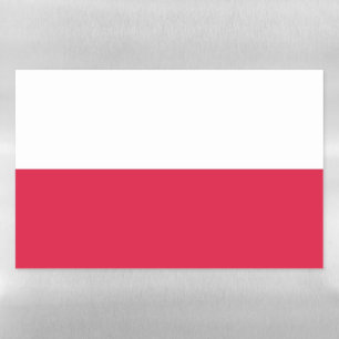 Dry Erase Magnetic Sheet flag of Poland