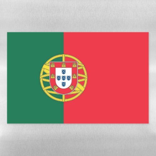 Dry Erase Magnetic Sheet flag of Portugal