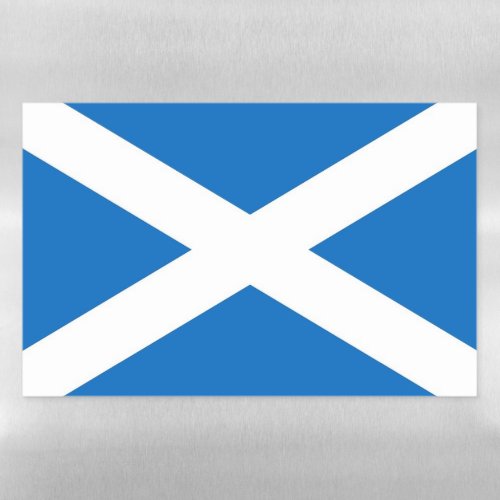 Dry Erase Magnetic Sheet flag of Scotland