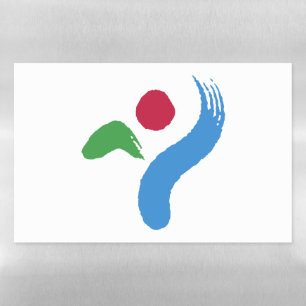 Dry Erase Magnetic Sheet flag of Seoul