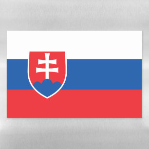 Dry Erase Magnetic Sheet flag of Slovakia