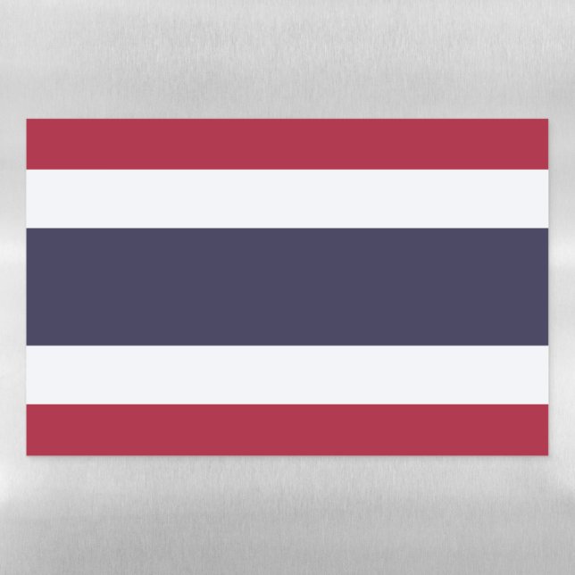 Dry Erase Magnetic Sheet flag of Thailand (Horizontal)