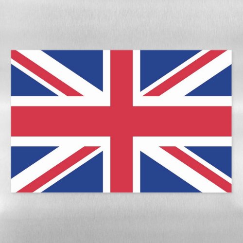 Dry Erase Magnetic Sheet flag of United Kingdom