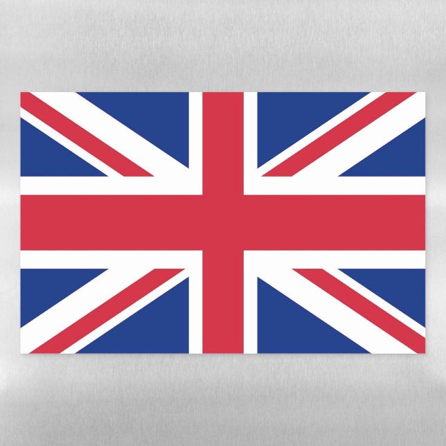 Dry Erase Magnetic Sheet flag of United Kingdom (Horizontal)