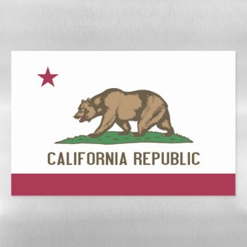 Dry Erase Magnetic Sheet With Flag Of California by AllFlags at Zazzle