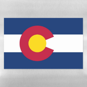 Dry Erase Magnetic Sheet with flag of Colorado