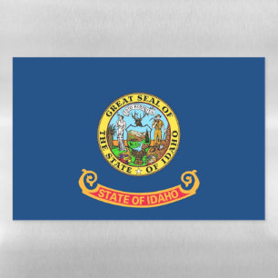 Dry Erase Magnetic Sheet with flag of Idaho