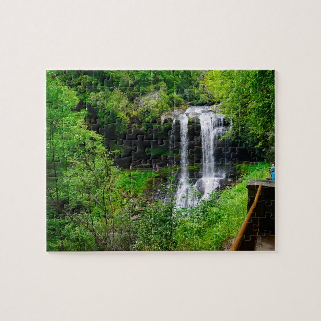 Dry Falls North Carolina Jigsaw Puzzle (Horizontal)