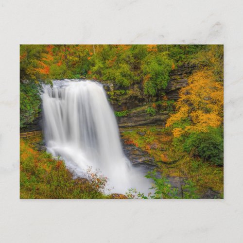 Dry Falls North Carolina Postcard