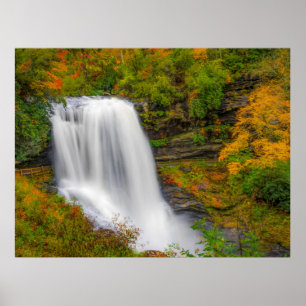 Dry Falls North Carolina Poster