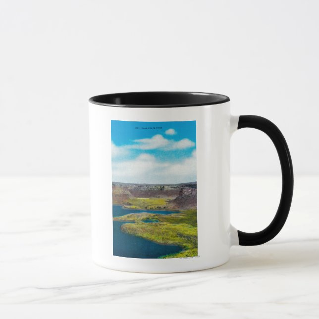 Dry Falls State Park, Grand Coulee Dam Mug (Right)