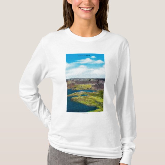 Dry Falls State Park, Grand Coulee Dam T-Shirt (Front)