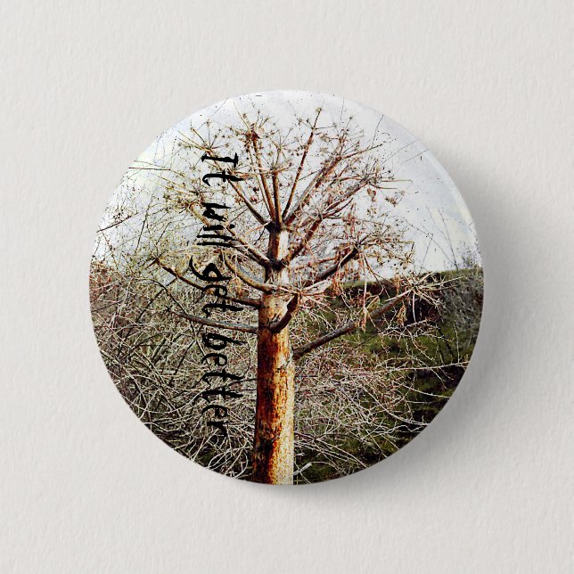 Dry Ferula Plant Button (Front)