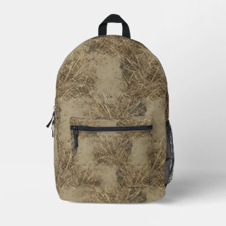 Dry Field & Brush | Khaki Prairie Hunter Camo Printed Backpack