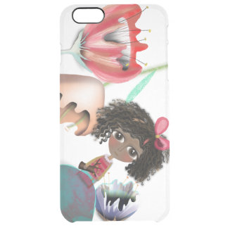 Dry Flower Pressed Transparency Styled Clear iPhone 6 Plus Case