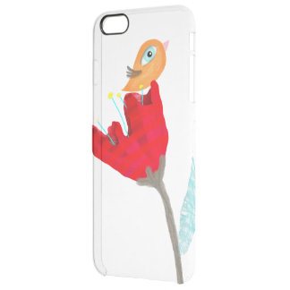 Dry Flower Pressed Transparency Styled Clear iPhone 6 Plus Case