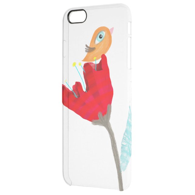Dry Flower Pressed Transparency Styled Uncommon iPhone Case (Back Left)