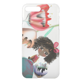 Dry Flower Pressed Transparency Styled iPhone 8 Plus/7 Plus Case