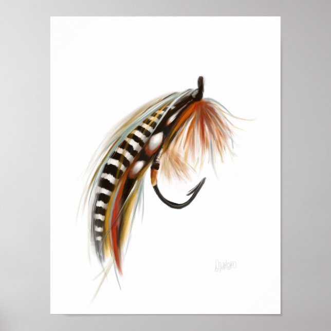Dry Fly Print (Front)