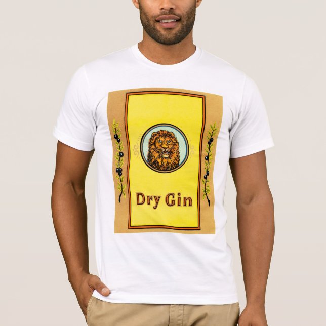 Dry Gin Lion T-Shirt (Front)