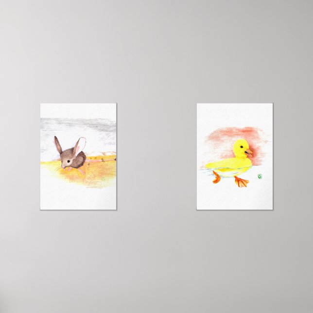 Dry Mouse & Just Ducky Wall Art Sets (Front)