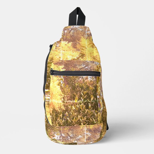 Dry Nature Lights Meaning Sling Bag (Front)