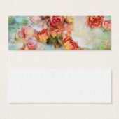 Dry roses on green vintage (Front & Back)