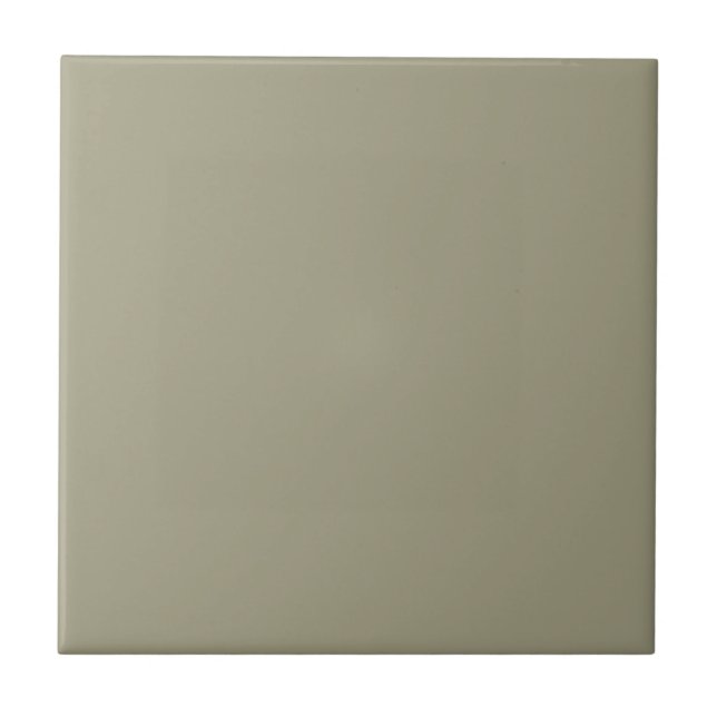 Dry Sage Solid Color Ceramic Tile (Front)