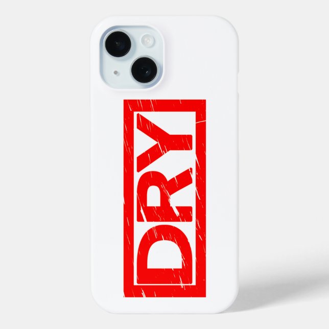 Dry Stamp Case-Mate iPhone Case (Back)