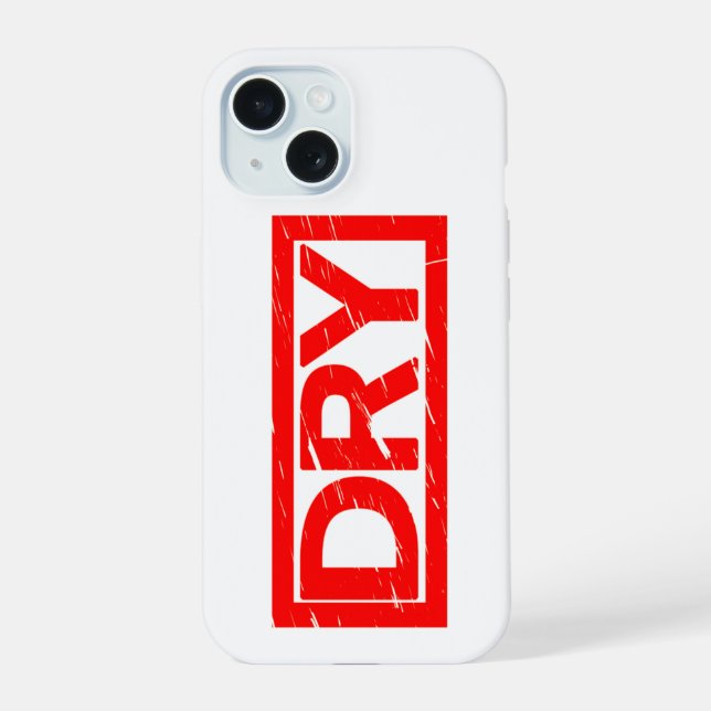 Dry Stamp Iphone Case (Back)