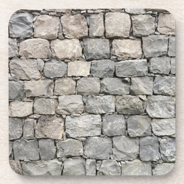 Dry Stone Wall Drink Coaster (Front)
