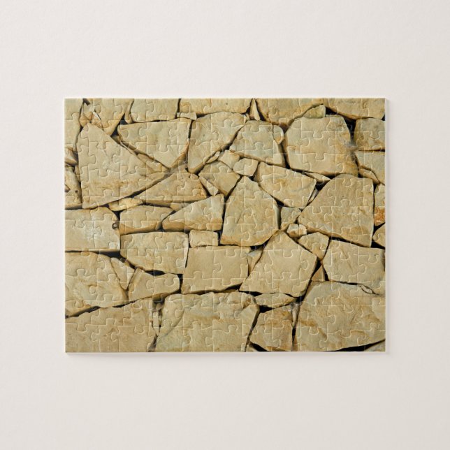 Dry stone wall jigsaw puzzle (Horizontal)