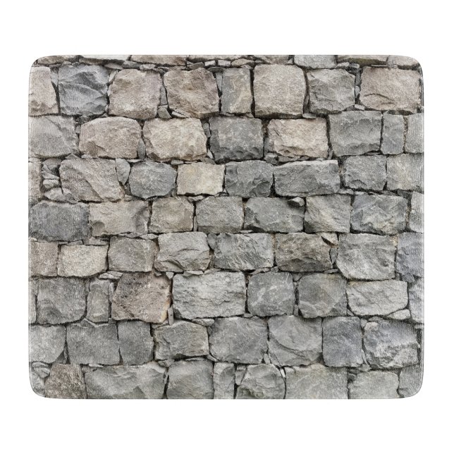 Dry Stone Wall Quirky Cutting Board (Front)
