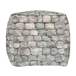 Dry Stone Wall Quirky Pouf