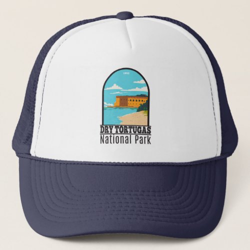  Dry Tortugas National Park Florida Fort Vintage Trucker Hat