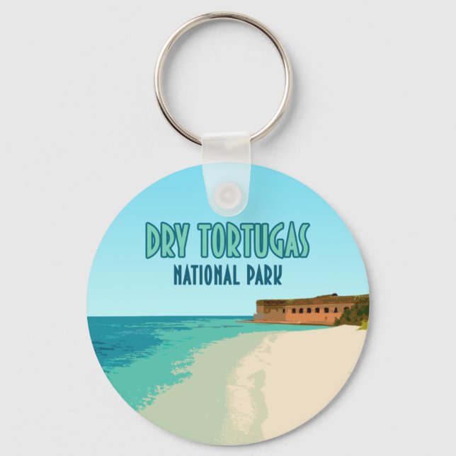 Dry Tortugas National Park Florida Keychain (Front)