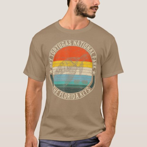 Dry Tortugas National Park Florida Keys EST 1935 T T_Shirt